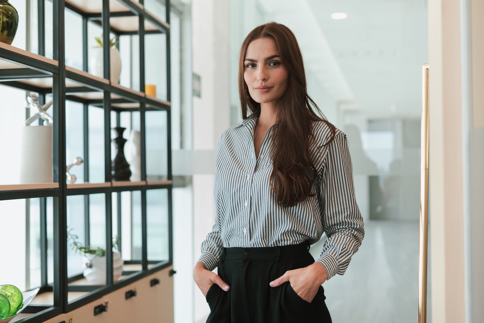 Confident professional portrait of a woman